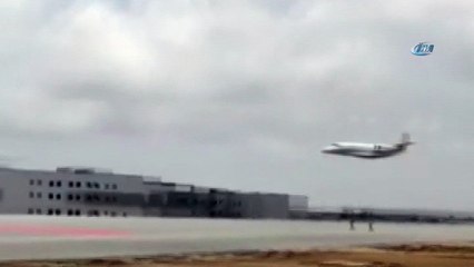 3. Havalimanı pistinde ilk uçuş