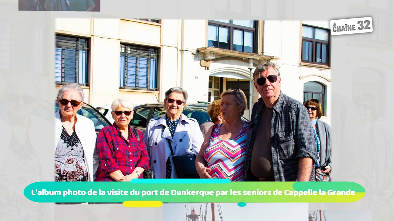 L'album photo de la visite du port de Dunkerque par les seniors de Cappelle la Grande