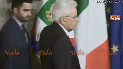 Il discorso integrale di Mattarella dopo la rinuncia di Conte