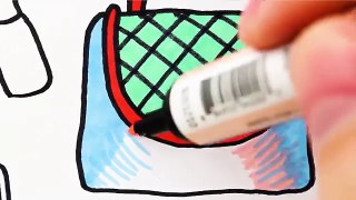 How to Draw Cosmetics and Accessories for Girls | Learning Coloring Pages for Kids