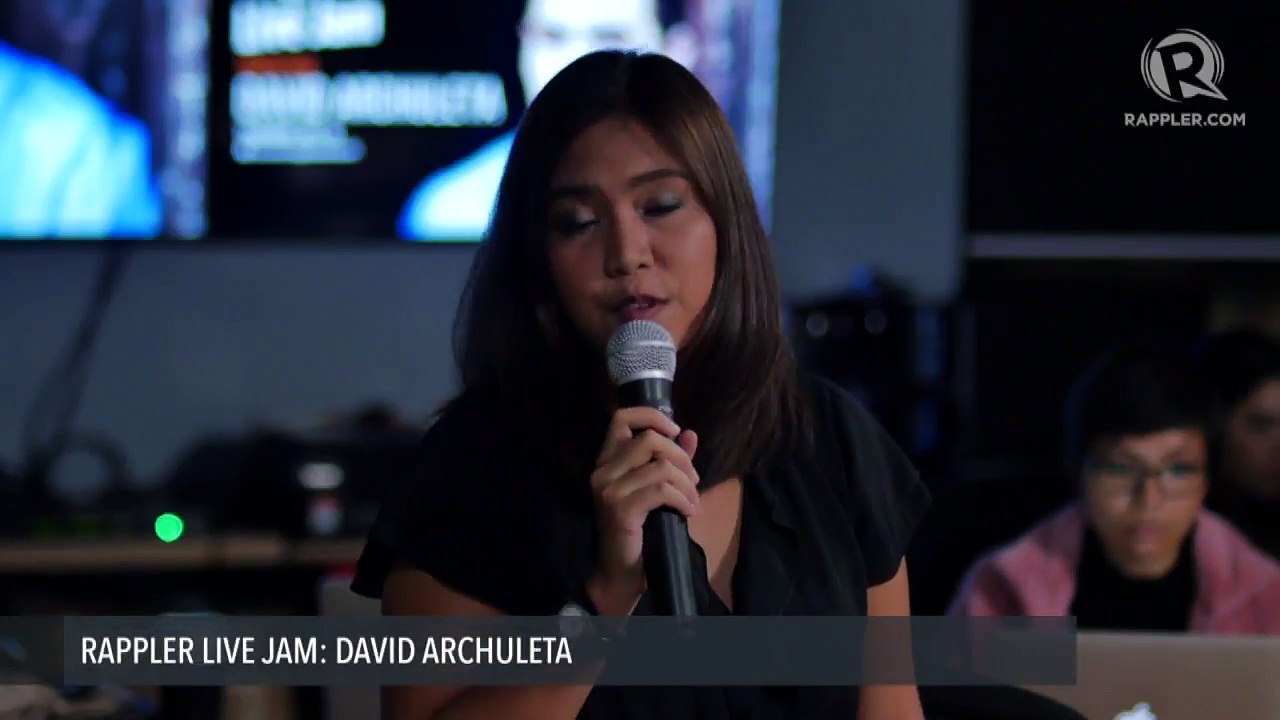 Rappler Live Jam: David Archuleta