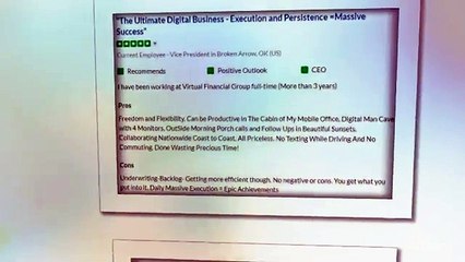 Employees Reviews for Virtual Financial Group