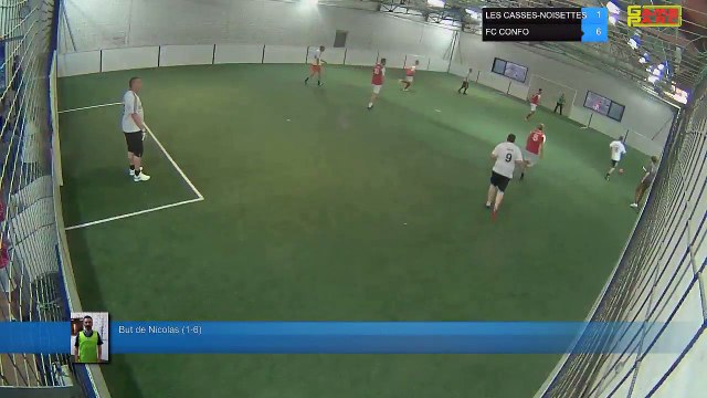 But de Nicolas (1-6) - LES CASSES-NOISETTES Vs FC CONFO - 28/05/18 21:00 - LIGUE 3