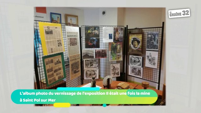 L'album photo du vernissage de l'exposition Il était une fois la mine à Saint Pol sur Mer