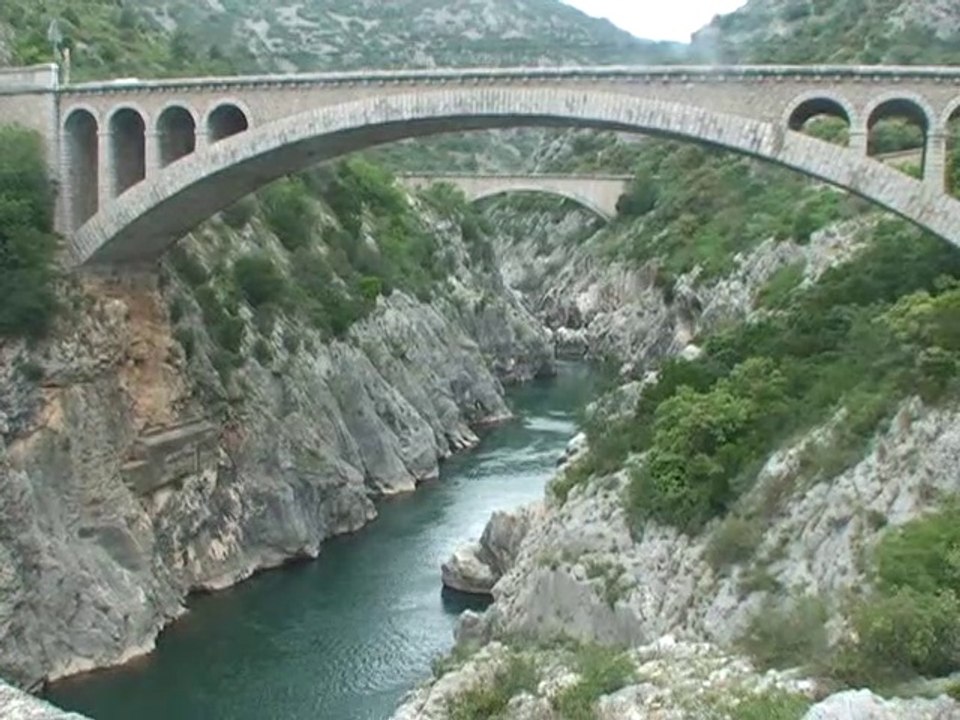 Site du Pont du diable 63m -Gorges de l'Hérault - Saint jean-de Fos  34150