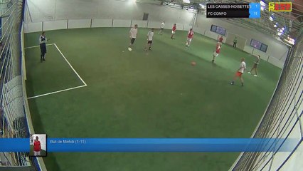 But de Mehdi (1-11) - LES CASSES-NOISETTES Vs FC CONFO - 28/05/18 21:00 - LIGUE 3