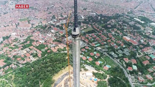 Çamlıca Kulesi 365 metre ile Eyfel’i geçti
