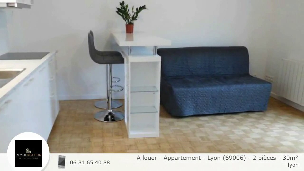 A louer - Appartement - Lyon (69006) - 2 pièces - 30m²