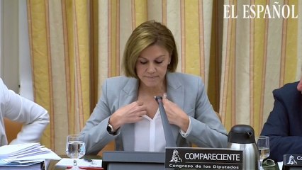 Cospedal amenaza con una querella contra el portavoz del PSOE