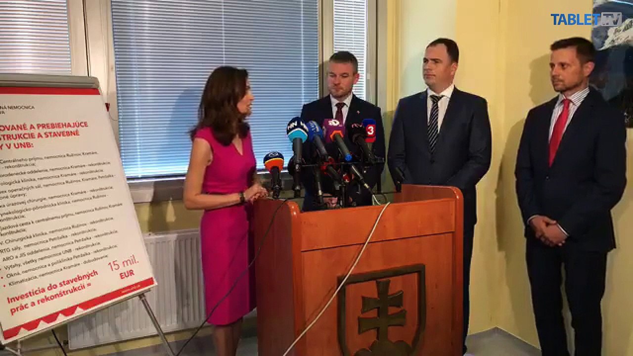 ZÁZNAM: Brífing predsedu vlády SR Petra Pellegriniho a ministerky zdravotníctva SR Andrey Kalavskej