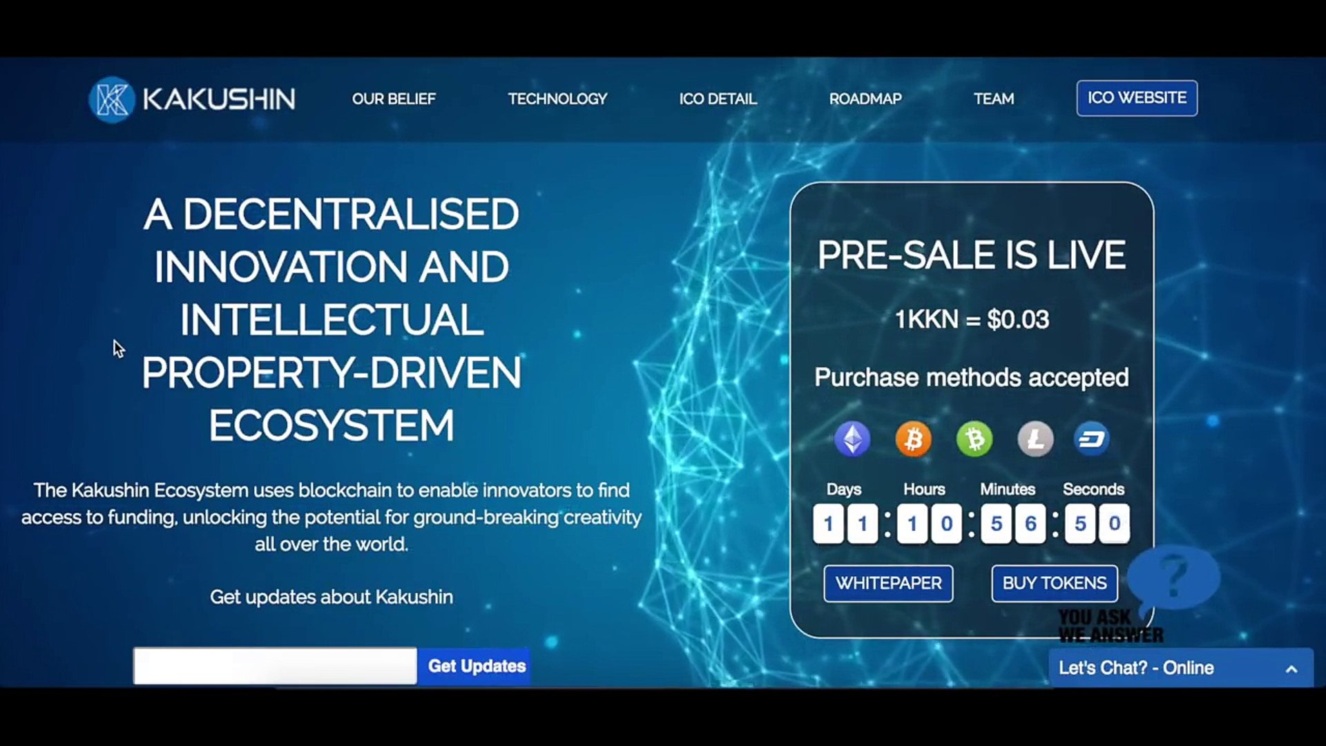 ⁣Kakushin Tech Review - Kickstarter of Blockchain