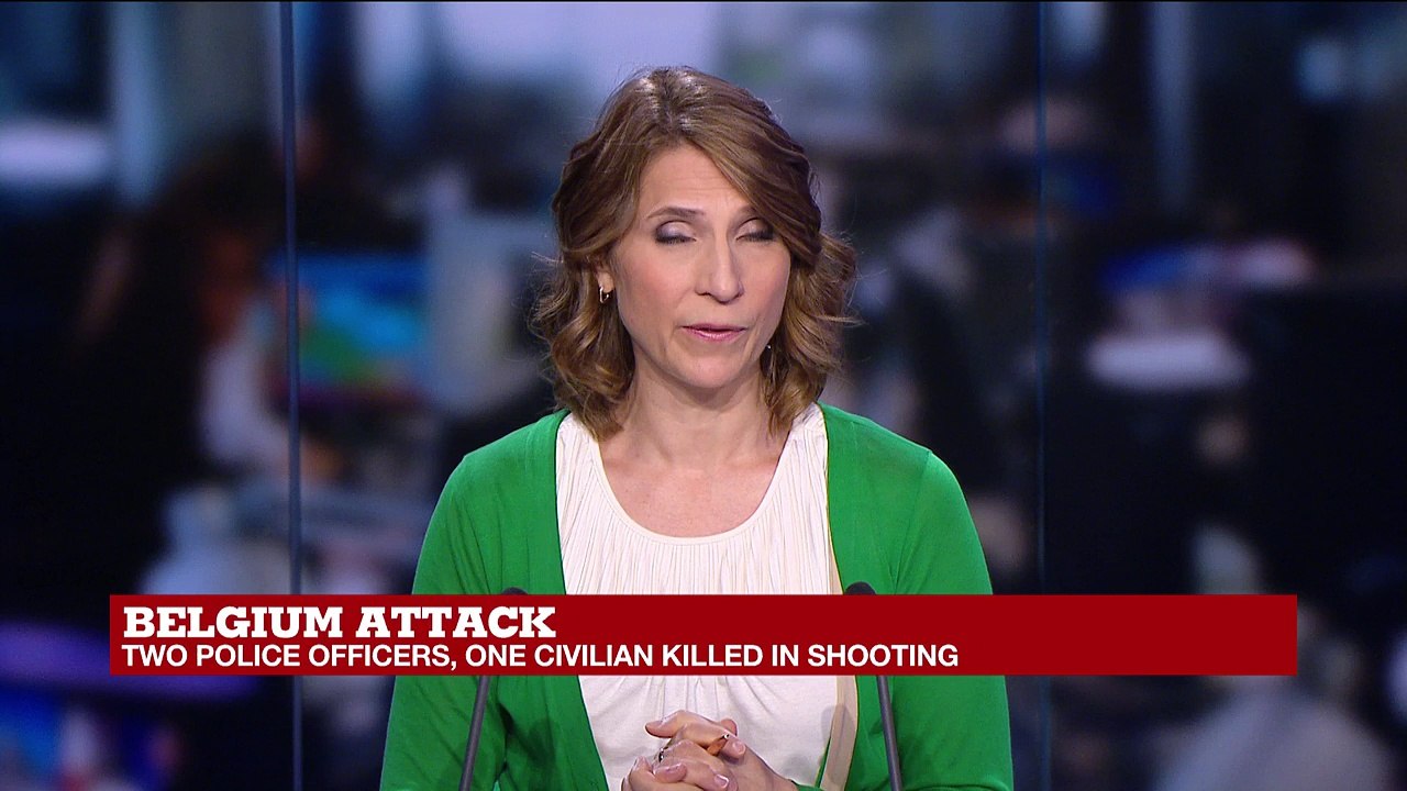 Belgium attack: two police officers, one civilian dead in shooting
