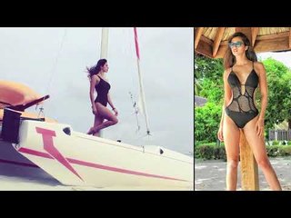 दीपीका पादूकोण को कॉपी कर, दिशा पाटनी ने भी पहनी ब्लैक फिशनैट मोनोकिनी