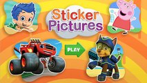 Nick Jr. Sticker Pictures Game Christmas Edition | PAW Patrol, Blaze, Shimmer and Shine, and More!