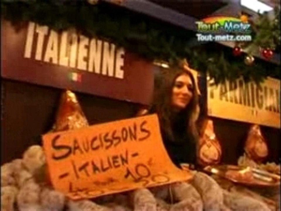 les marchés de noël à metz : place de la gare