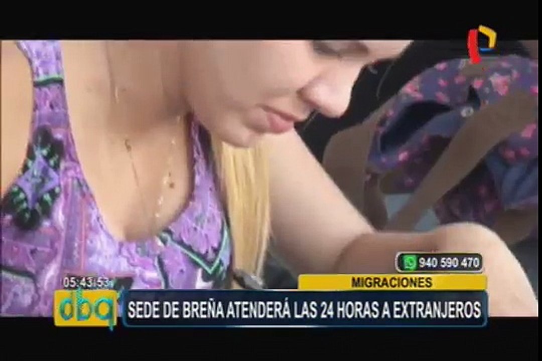 Breña: Oficina de Migraciones atenderá 24 horas desde el 30 de mayo