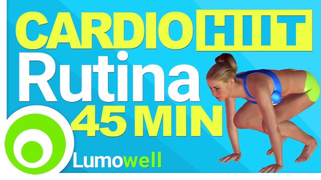 Cardio Intenso para Adelgazar Rápido - 45 Minutos HIIT