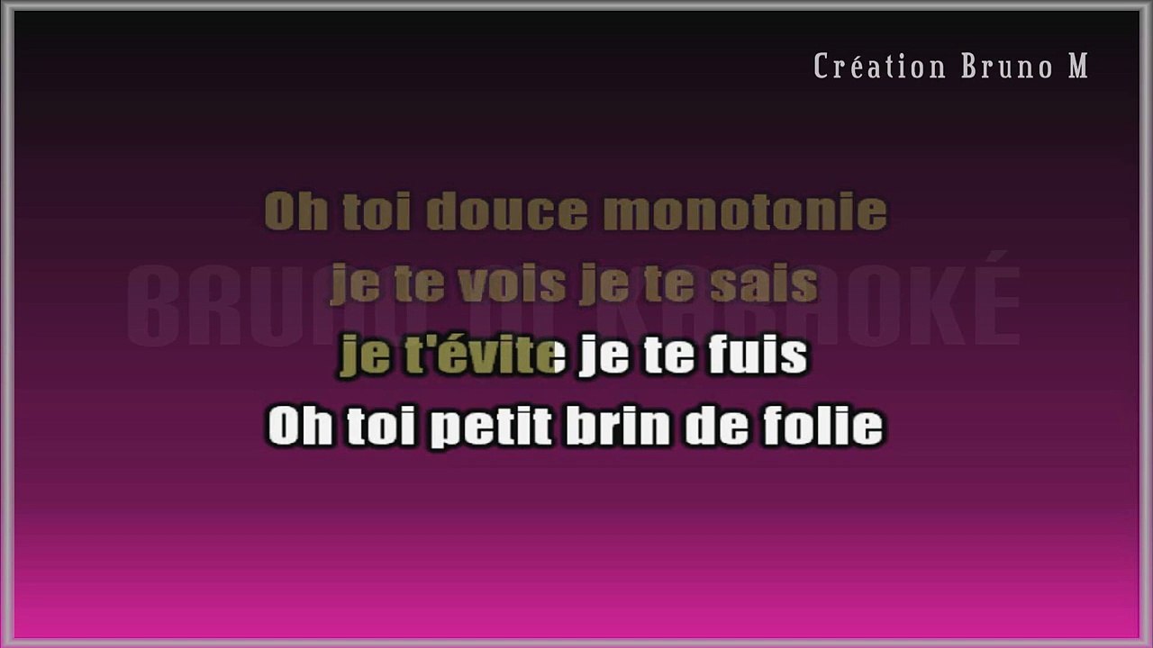 Shy'm - Caméléon KARAOKE / INSTRUMENTAL