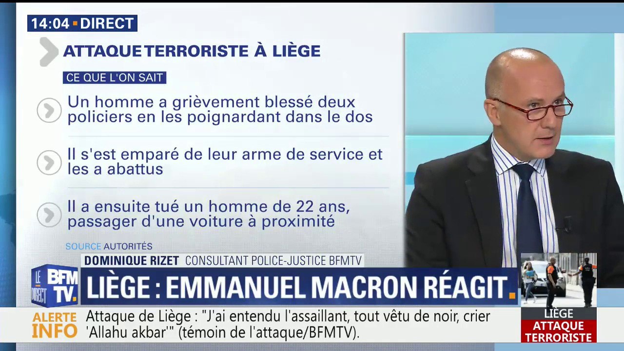 Macron: "J’adresse les condoléances et la solidarité du peuple français à l’égard de nos voisins belges"