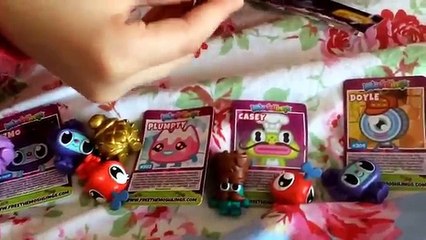 HUGE 11 moshi monsters blind bag opening part 1