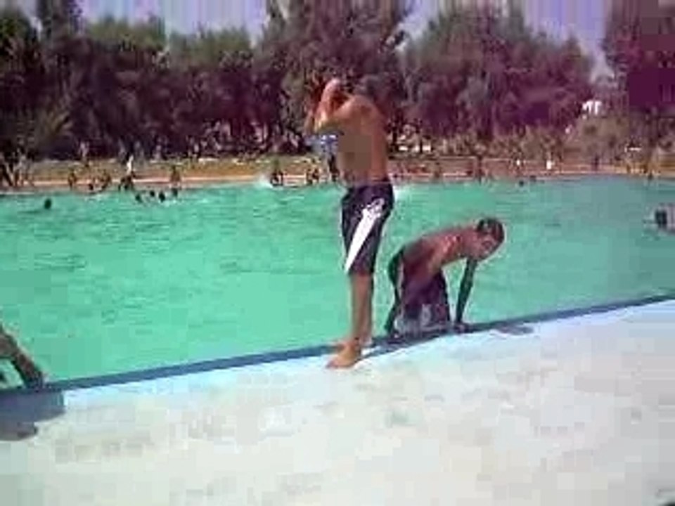yassine and ziko picine diamant vert