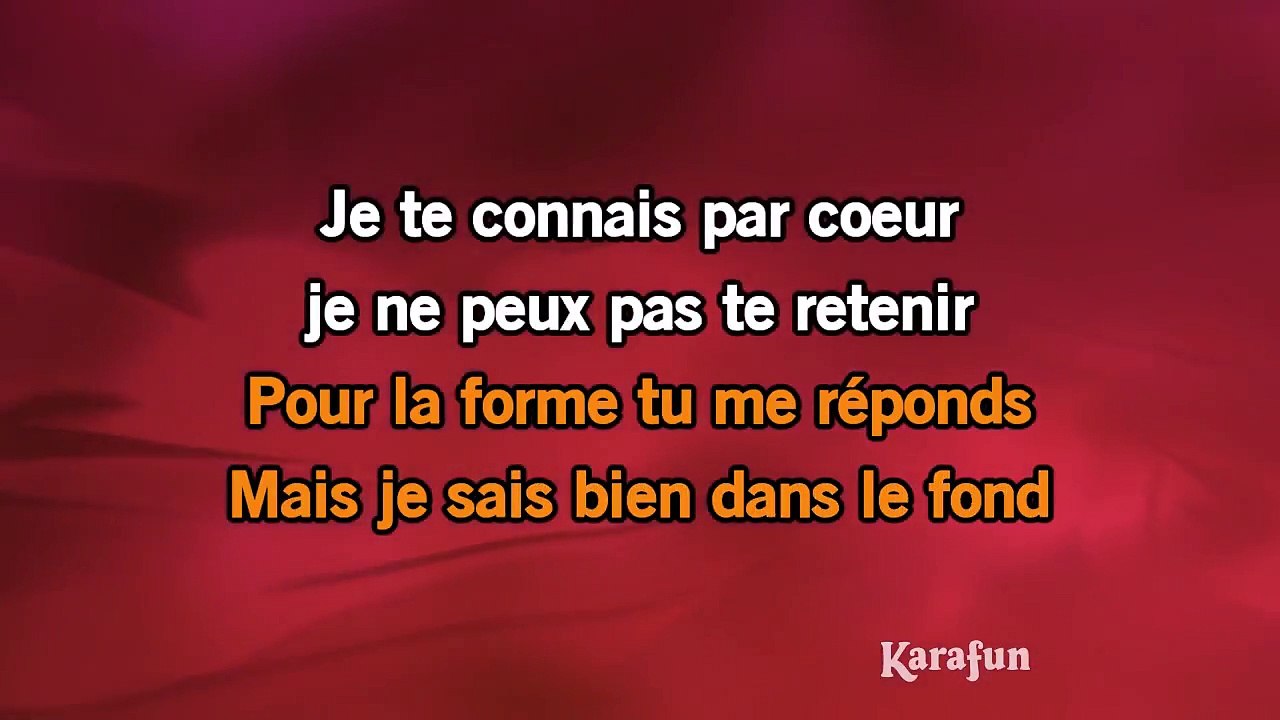 Isabelle Boulay - L'amour dans l'âme KARAOKE / INSTRUMENTAL