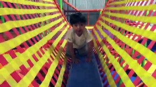 Indoor Playground for kids with Giant inflatable Slides