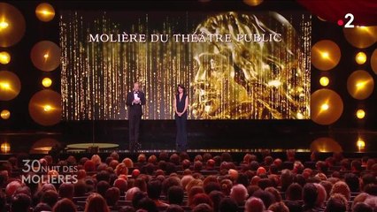 VIDEO. "Aimez-nous plus tôt" : Jean-Marc Dumontet  fait passer un message à Delphine Ernotte pendant les Molières