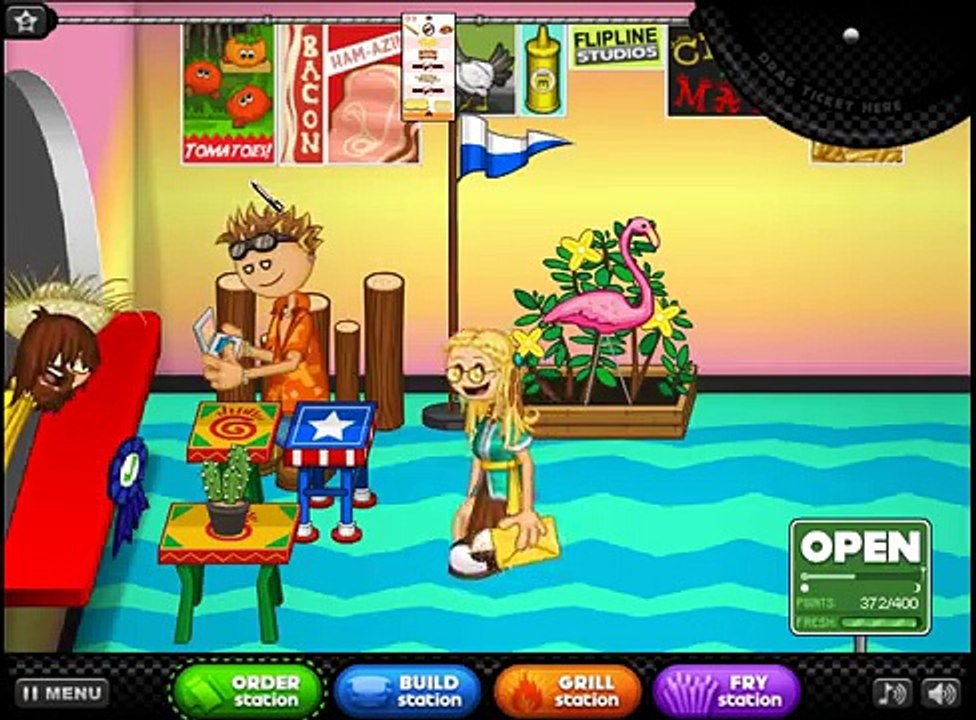 Papas Cheeseria Rank 12: All Summer Luau Toppings Unlocked