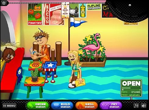 Papas Cheeseria Rank 12: All Summer Luau Toppings Unlocked