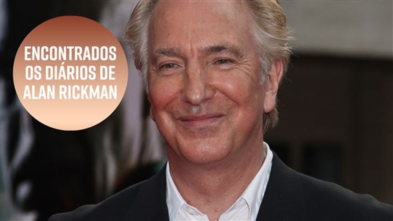 Papéis perdidos revelam o que Alan Rickman pensava sobre Snape