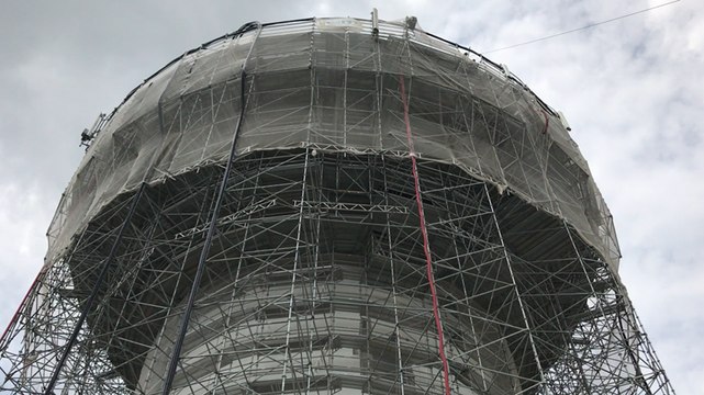 Montée du château d’eau de Méan, c’est parti !