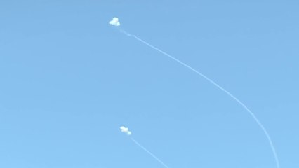 Caught on Camera: Rocket Interception Over Southern Israel Near Gaza