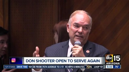 Don Shooter, ex-lawmaker expelled for misconduct, open to serving again