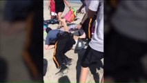 Video Shows Officer Punching Woman at New Jersey Beach