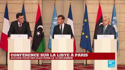 Conférence sur la Libye à Paris : revivez la conférence de presse