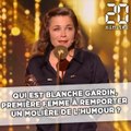 Qui est Blanche Gardin, première femme à remporter le Molière de l'humour ?