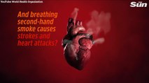 Đoạn clip cho thấy tác hại khủng khiếp của thuốc lá đối với tim