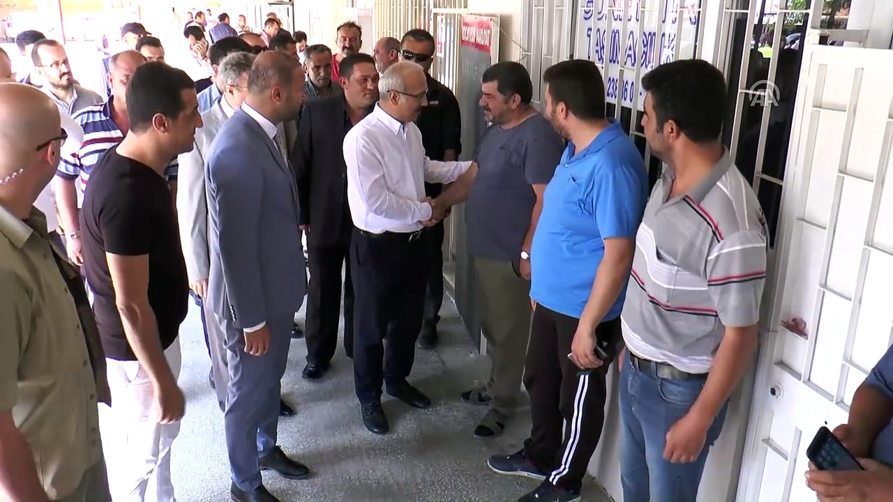 Bakan Elvan, nakliyecilerin sorunlarını dinledi - MERSİN