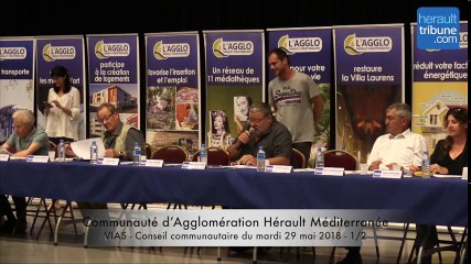 CONSEIL COMMUNAUTAIRE Communauté d’Agglomération Hérault Méditerranée 1