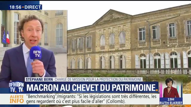 Loto du patrimoine: Le patrimoine représente 60 milliards d'euros dans le PIB , justifie Stéphane Bern