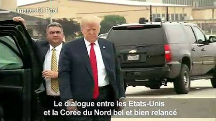 Donald Trump s'attend à recevoir un courrier de Kim Jong Un