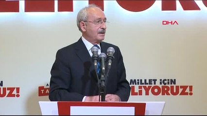 Amasya CHP Genel Başkanı Kılıçdaroğlu Amasya'da Konuştu