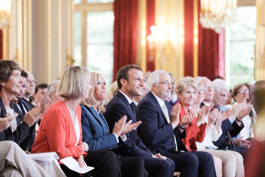 Discours du Président la République, Emmanuel Macron lors de la réception en l'honneur des personnalités engagés pour le patrimoine