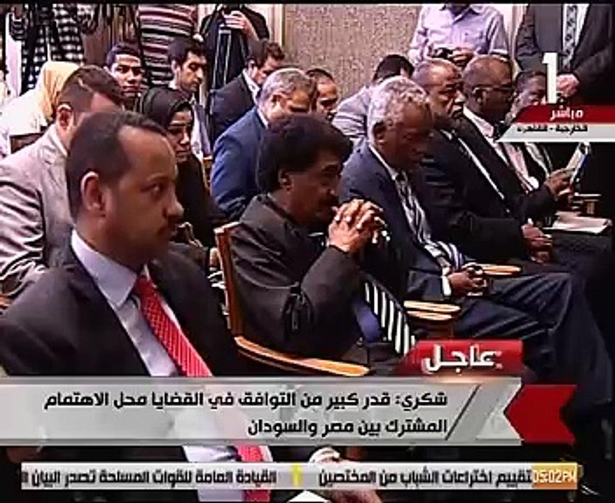 سامح شكرى: آلية دورية للاتفاق السياسى بين مصر والسودان