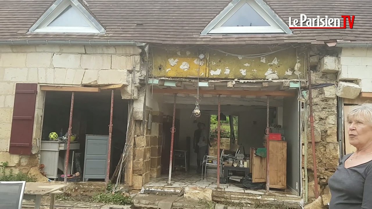 Orages dans l'Oise: des habitations dévastées par des torrents de boue