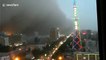 Nuage de pollution géant au-dessus des villes de chine !