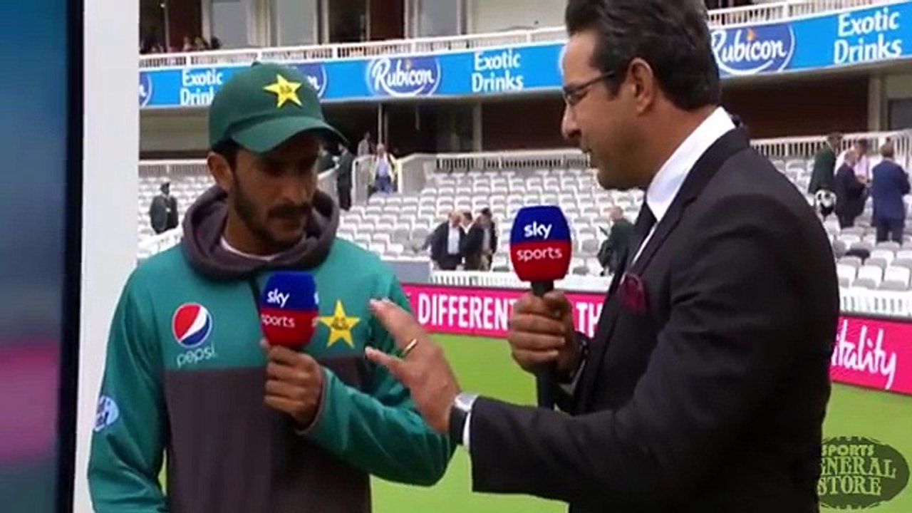 Hassan Ali Interview in Eng lish With - Waseem Akram