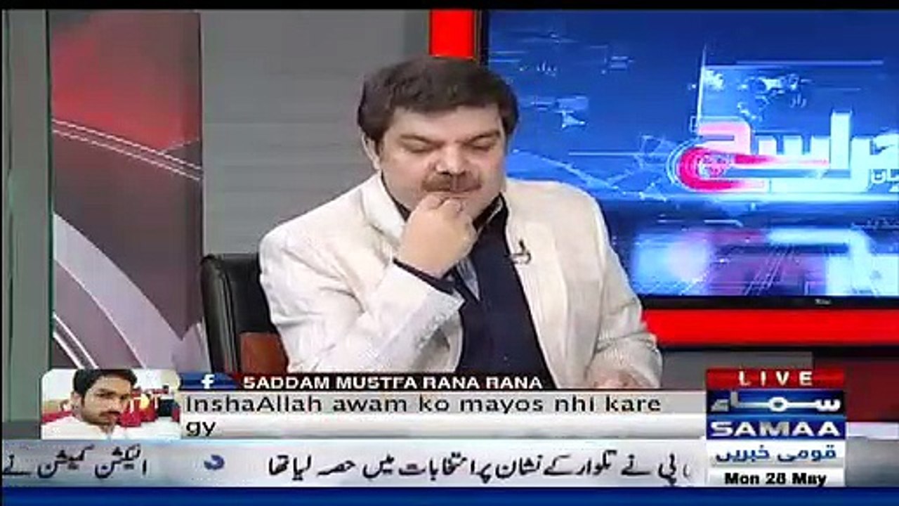 Mubashar Lucman Telling What Imran Khan said about Javed Hashmi