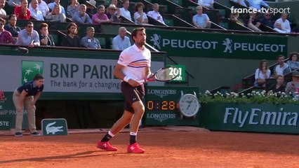 Roland-Garros : Le coup de fusil de Jérémy Chardy !